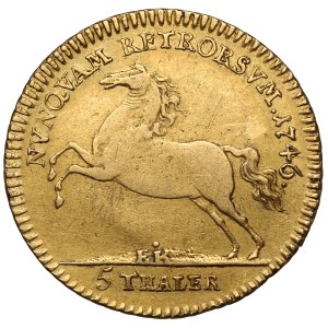 Brunswick-Wolfenbüttel, Karl I, 5 talarów 1746 EK