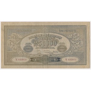 250.000 marek 1923 - Y - numeracja wąska