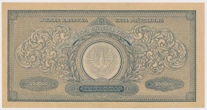 250,000 mkp 1923 - BO - narrow numbering