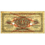 500.000 mkp 1923 - WZÓR - A 1234500 / 6789000 - z perforacją