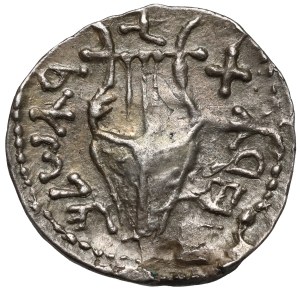 Judaea, Rise of Bar-Kochba (132-135 AD) AR Zuz (year 3)