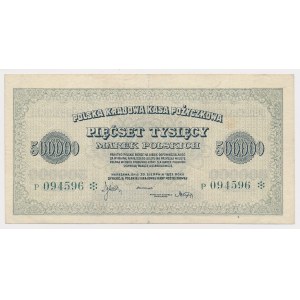 500.000 mkp 1923 - 6 cyfr - P