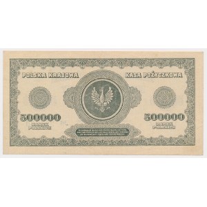 500.000 mkp 1923 - 6 cyfr - AZ