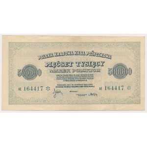 500.000 mkp 1923 - 6 cyfr - AE