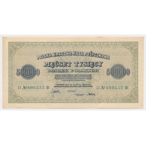500.000 mkp 1923 - 6 cyfr - D