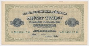 500,000 mkp 1923 - 6 figures - D
