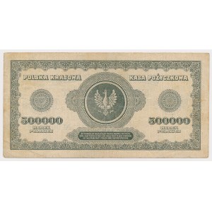 500.000 mkp 1923 - 7 cyfr - X