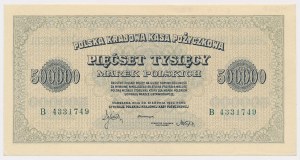 500 000 mkp 1923 - B - 7 chiffres