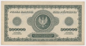 500 000 mkp 1923 - 7 chiffres - Z