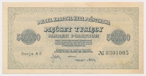 500 000 mkp 1923 - 7 chiffres - AS
