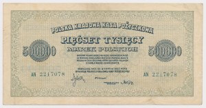 500 000 mkp 1923 - 7 chiffres - AN