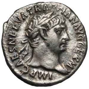 Trajan (98-117 n.e.) Denar, Rzym