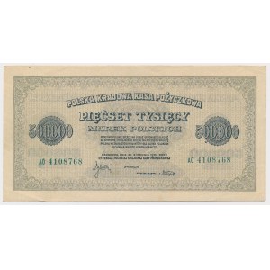 500.000 mkp 1923 - 7 cyfr - AO