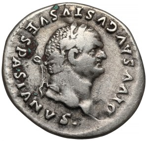 Vespasien (69-79 ap. J.-C.) Denier posthume, Rome