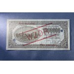 1 mln mkp 1923 - WZÓR - A 0012345 / 6789000