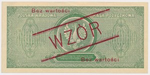 1 million mkp 1923 - MODEL - C 0012345 / 6789000