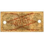 5 mln mkp 1923 - WZÓR - A 1234500 / 6789000 - perforacja pozioma