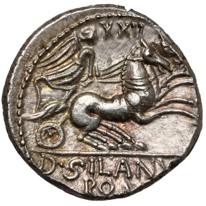 Republika, D. Silanus L. f. (91 p.n.e.) Denar