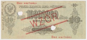 10 millions mkp 1923 - MODEL - B 123456 / 789000