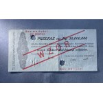 Przekaz na 50 mln mkp 1923 - WZÓR - numeracja bieżąca