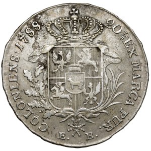 Poniatowski, Półtalar 1788 EB