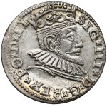 Zygmunt III Waza, Trojak Ryga 1591 - jabłko w koronie