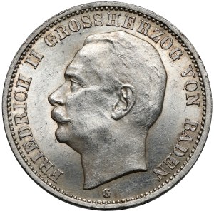 Baden, 3 marki 1915-G, Karlsruhe