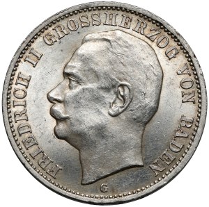 Baden, 3 marks 1915-G, Karlsruhe