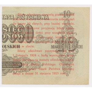 5 groszy 1924 - lewa połowa