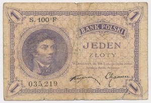 1 złoty 1919 - S.100 F