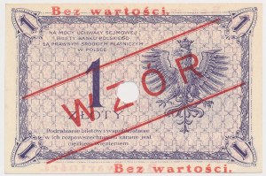 MODÈLE 1 or 1919 - S.57 E - avec perforation simple - version non cotée