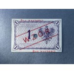 1 złoty 1919 - WZÓR - S.57 E - z perforacją