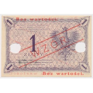 1 złoty 1919 - WZÓR - S.46 B