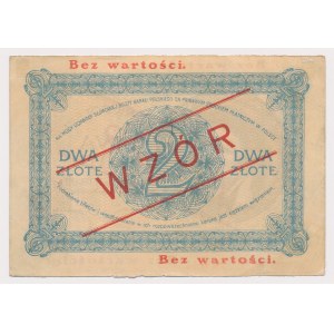 2 złote 1919 - WZÓR - S.9.A. - ładny numer 079000