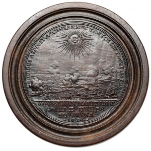 Wlk. Brytania, Medal warcabowy / Brettstein 1694 - bombardowanie wybrzeża Francji