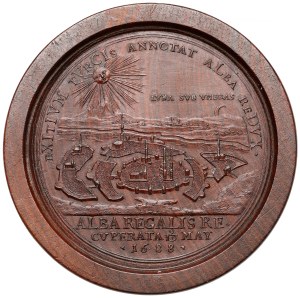Austria, Checkers medal / Brettstein - capture of Stuhlweissenburg