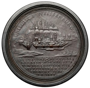 Austria, Checkers medal / Brettstein - conquest of Kanisha - another panorama