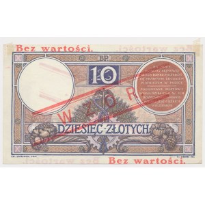 10 złotych 1919 - WZÓR - S.4.A.