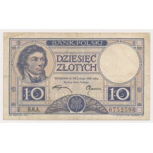 10 złotych 1919 - S.8.A.