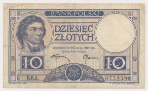 10 złotych 1919 - S.8.A. - duża rzadkość