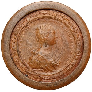 Austria, Maria Teresa, Medal warcabowy / Brettstein bez daty - Praga