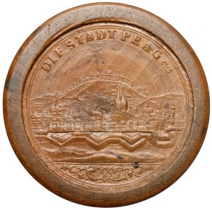 Austria, checkers medal / Brettstein - Maria Teresa / Prague