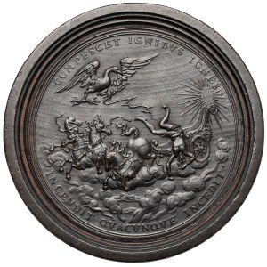 Niemcy, Medal warcabowy / Brettstein 1689 - odzyskanie Moguncji przez wojska cesarskie
