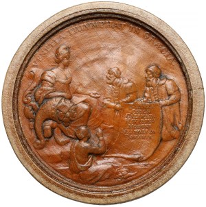 Italie, Médaille du jeu de dames / Brettstein - Venise