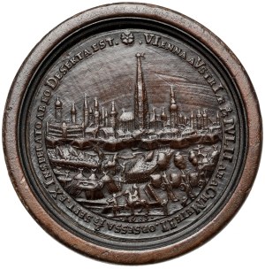 Autriche, médaille de dames / Brettstein - Victoria de Vienne / bataille