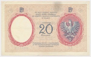 20 zloty 1919 - A.8 - rareté en excellent état