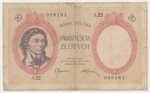 20 gold 1919 - A.22