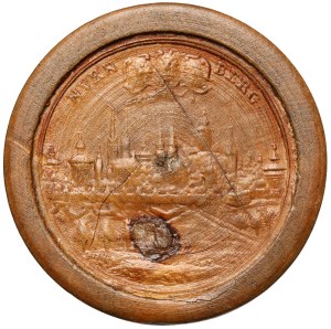 Allemagne, médaille de dames / Brettstein - Nuremberg / Hambourg