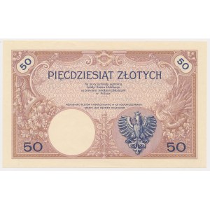 50 złotych 1919 - WZÓR numeracja zerowa - A.000 000000