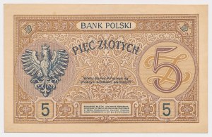 5 gold 1924 - II EM. D